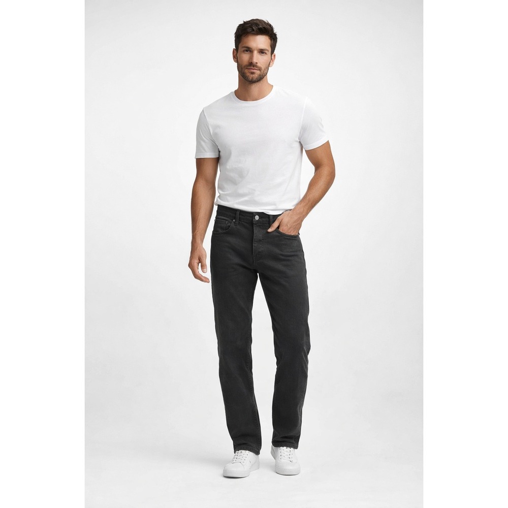 General Denim Works GDW Bridge Straight Fit Jeans Dark Grey Mens 33x32 NWT